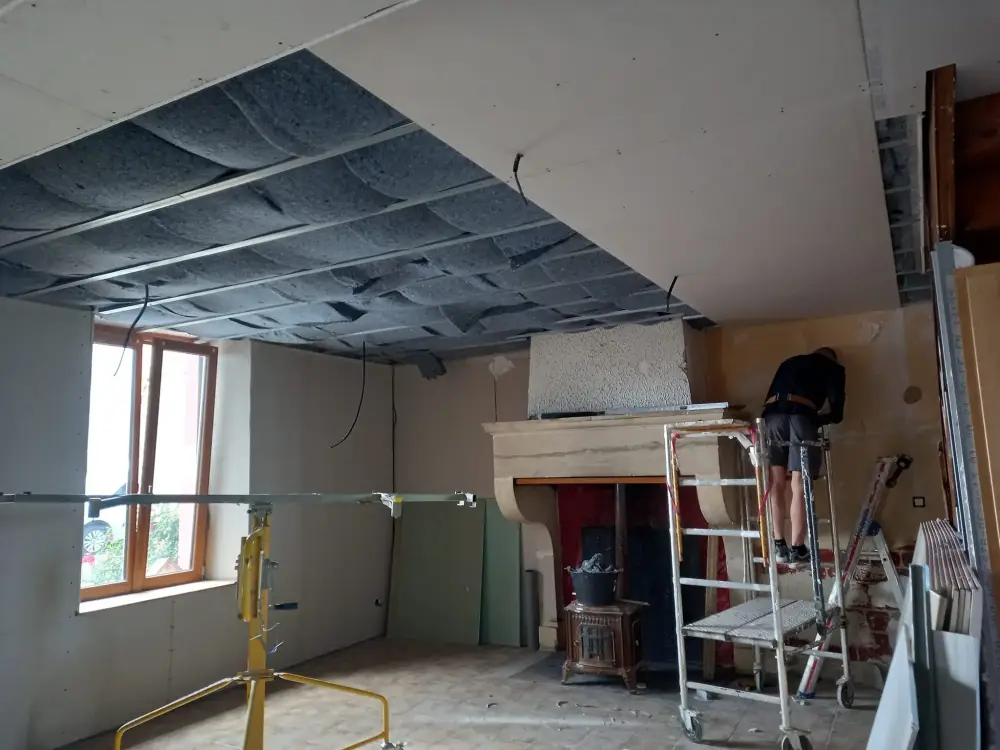 Travaux d'isolation à Vadonville